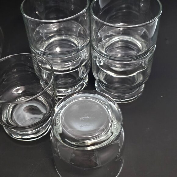 Princess House Heritage Cocktail Pitcher 6 Glasses & Stir Stick server beaker - Picture 6 of 11